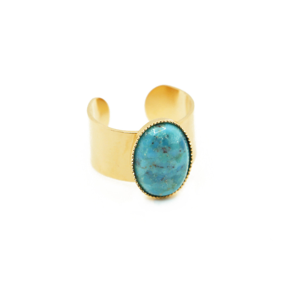 Turquoise Calypso Ring Nila Paris