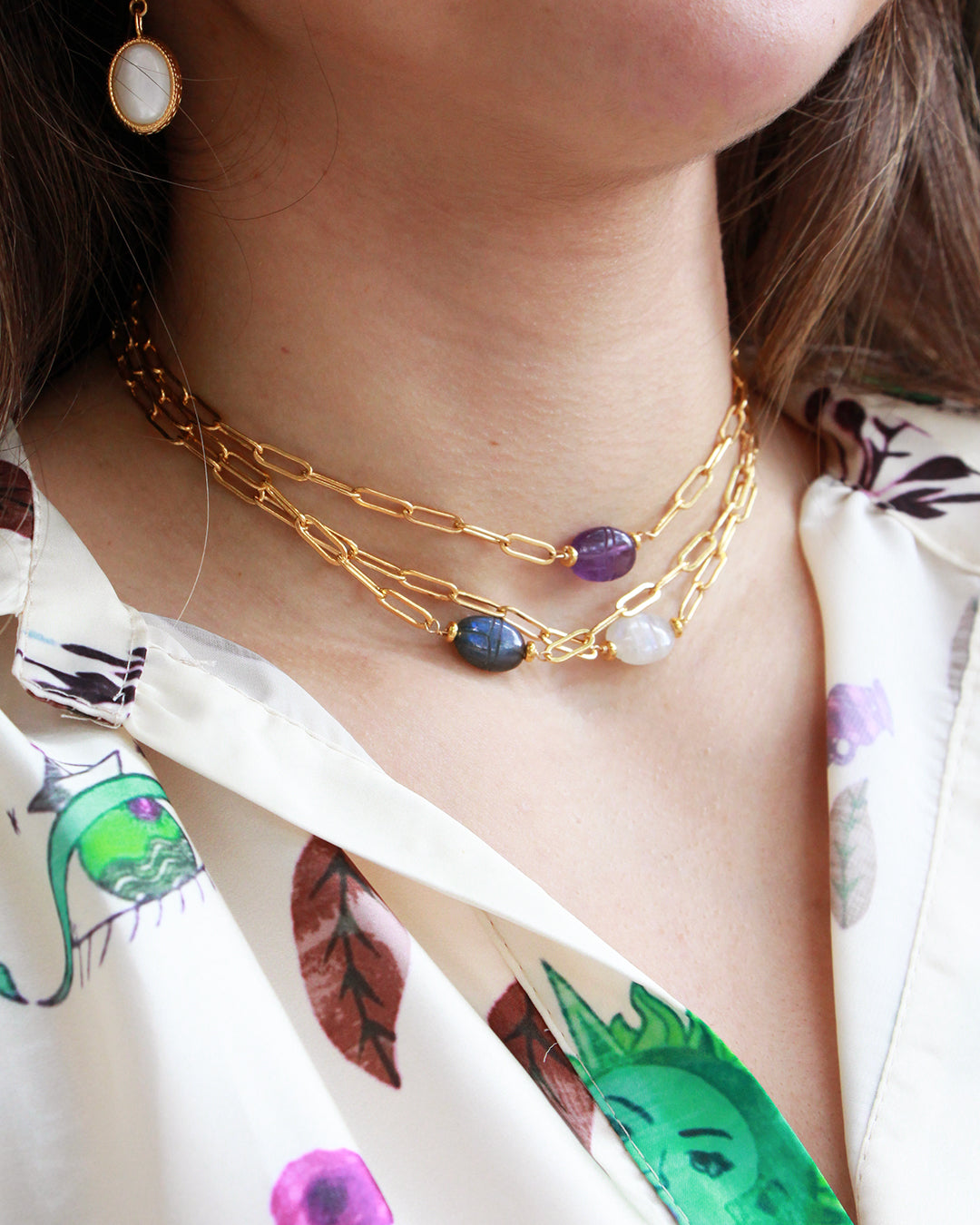 Collier Scarabée